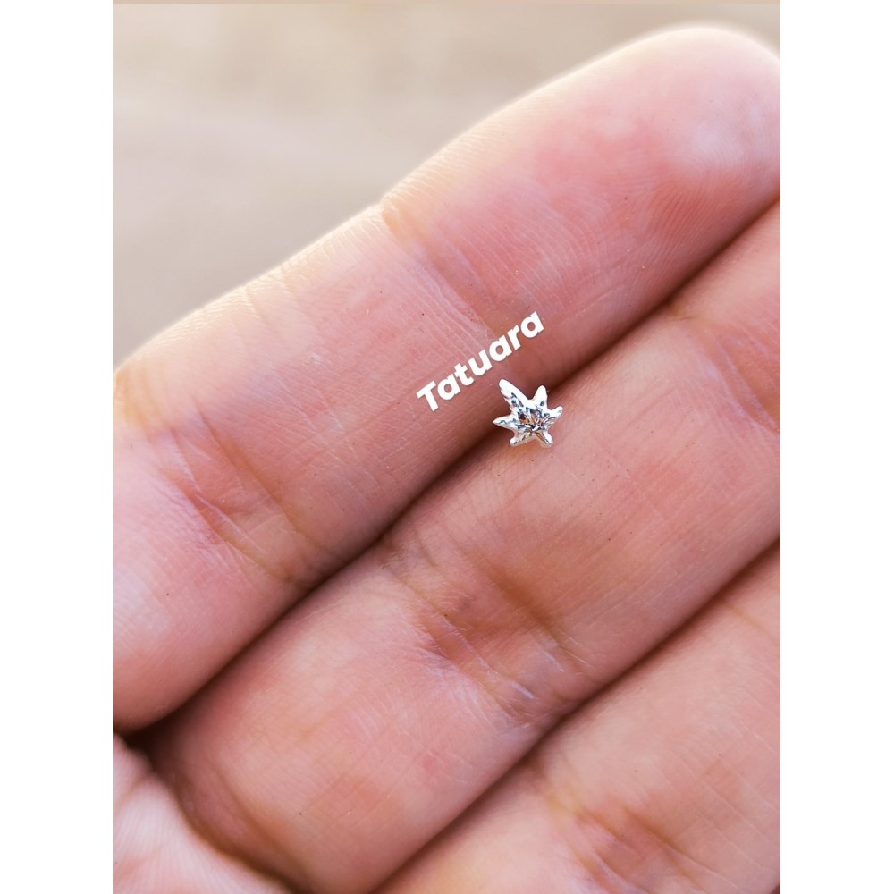 Piercing hoja de marihuana